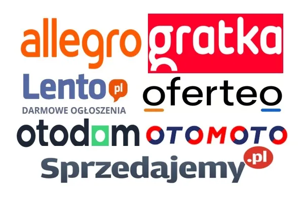 Логотипы ведущих сайтов объявлений Польши